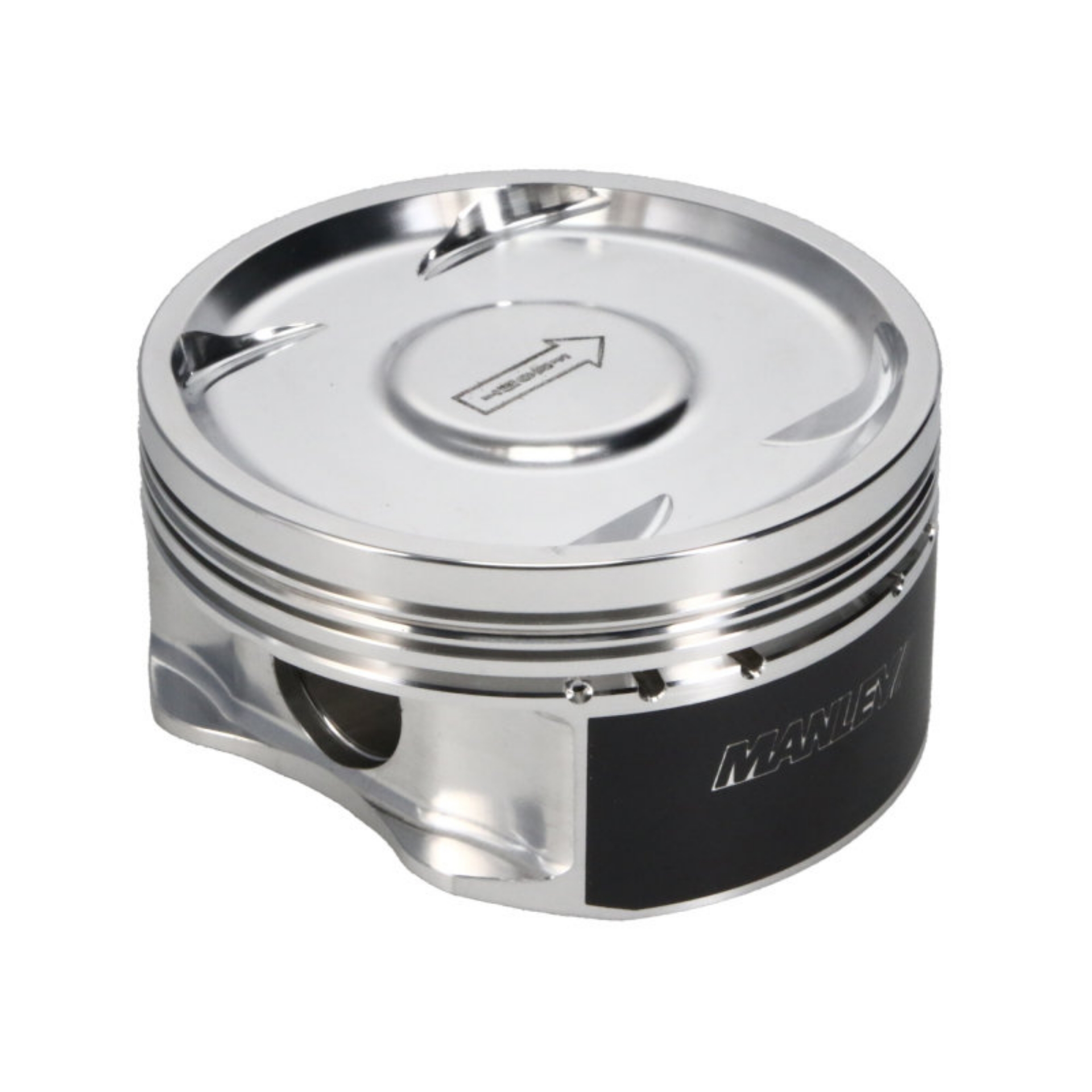 Picture of Manley 04+ Subaru WRX STi EJ257 STD Stroke 100mm +-5mm Bore 8-5:1 Dish Piston Set with Rings