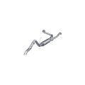 Picture of MBRP 22-23 Nissan Frontier 3-8L 3in Tip 3in Cat Back Turndown Exit Street Profile - Aluminized Steel