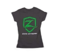 Picture of Zone Offroad Charcoal Gray Premium Cotton T-Shirt w- Zone Offroad Logo - Womens - 2XL