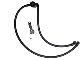 Picture of J&L 20-25 Jeep Wrangler 2-0L Driver Side Oil Separator 3-0 - Black Anodized