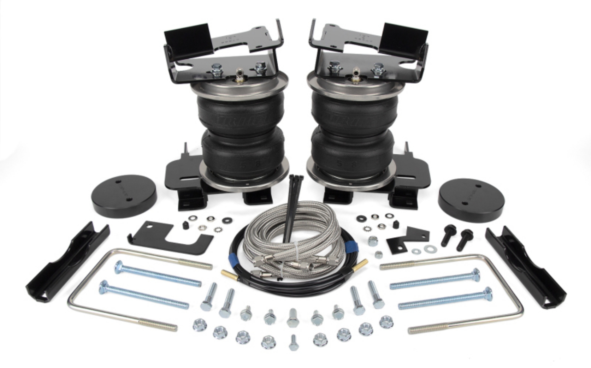Picture of Air Lift Loadlifter 5000 Ultimate Plus 2021+ Ford F-150 w- Stainless Steel Air Lines