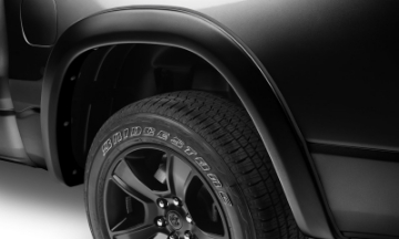 Picture of Bushwacker 20-22 Ram 1500 Excl- Rebel-TRX 76-3-67-4in Bed OE Style Flares 4pc - Diamd- Blk