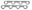 Picture of JBA Ford 260-351W SBF Rectangle Port Header Gasket - Pair