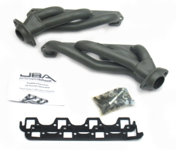 Picture of JBA 86-93 Ford Mustang 5-0L SBF 1-5-8in Primary Ti Ctd Cat4Ward Header