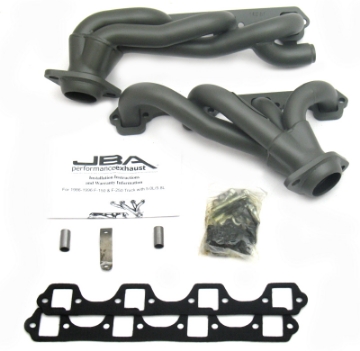 Picture of JBA 87-96 Ford F-150 5-8L SBF 1-5-8in Primary Ti Ctd Cat4Ward Header