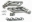 Picture of JBA 65-73 Ford Mustang 260-302 SBF 1-5-8in Primary Raw 409SS Mid Length Header