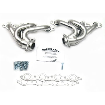 Picture of JBA 04-06 Pontiac GTO 5-7-6-0L LS 1-5-8in Primary Silver Ctd Cat4Ward Header