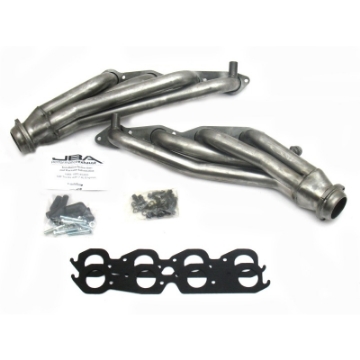 Picture of JBA 96-00 GM Truck 7-4L Vortec w-EGR & A-I-R- 1-3-4in Primary Raw 409SS Cat4Ward Header