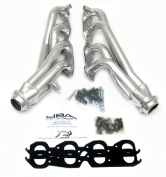 Picture of JBA 96-00 GM Truck 7-4L Vortec w-EGR & A-I-R- 1-3-4in Primary Silver Ctd Cat4Ward Header