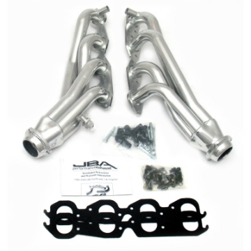 Picture of JBA 96-00 GM Truck 7-4L Vortec w-EGR & A-I-R- 1-3-4in Primary Silver Ctd Cat4Ward Header