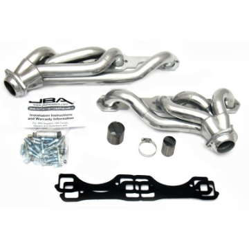 Picture of JBA 87-91 Chevrolet Blazer 5-0L-5-7L w-o A-I-R- 1-5-8in Primary Silver Ctd Cat4Ward Header