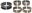 Picture of Clevite Chrysler 4 2-4L DOHC-2-4L DOHC Turbo 1995-2005 Main Bearing Set