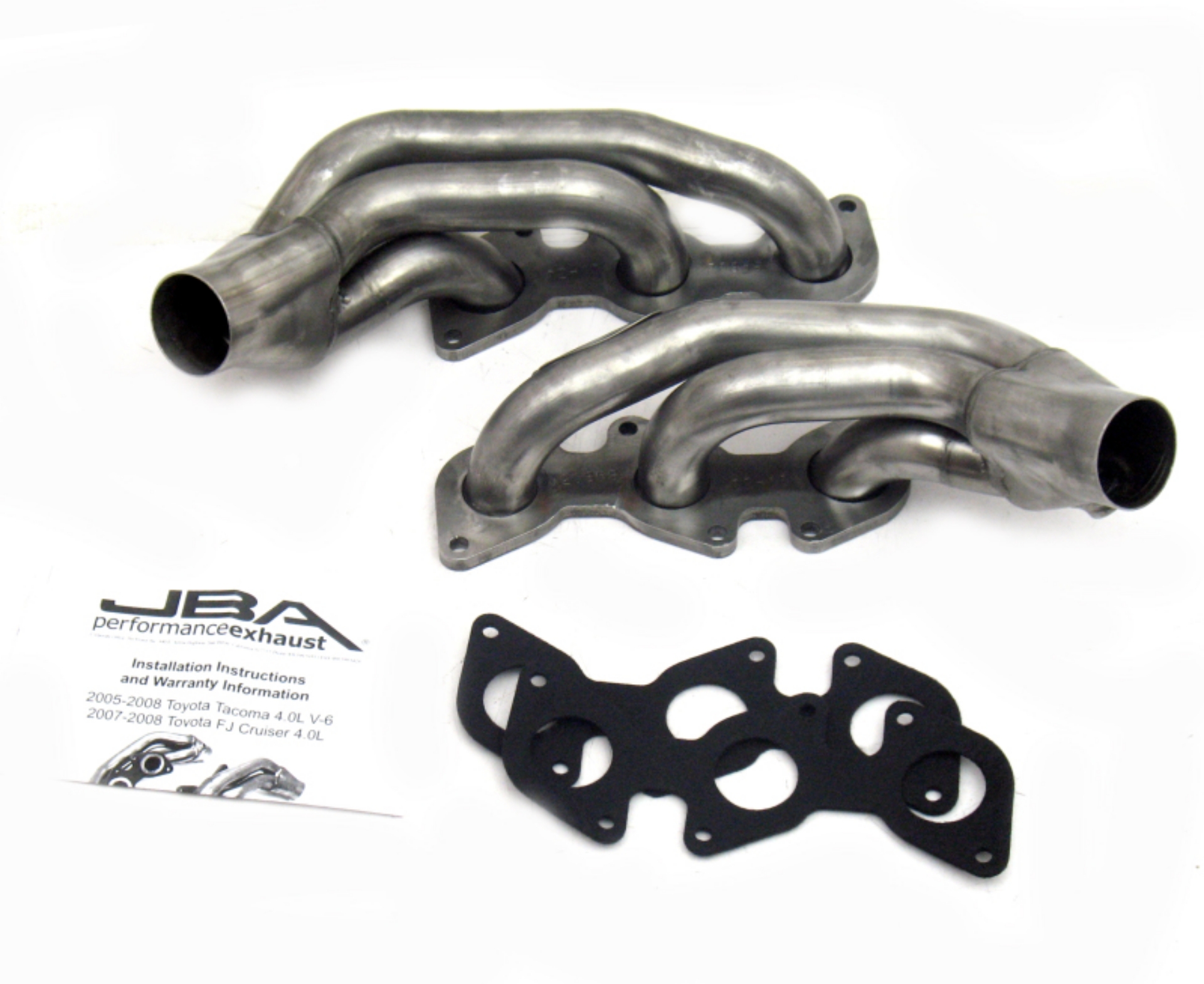 Picture of JBA 03-09 Toyota 4-0L V6 w-o A-I-R- 1-1-2in Primary Raw 409SS Cat4Ward Header