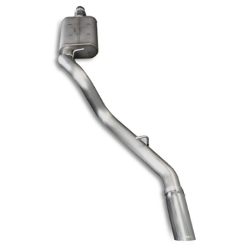 Picture of JBA 97-99 Jeep Wrangler TJ 2-5L-4-0L 304SS Single Rear Exit Cat-Back Exhaust