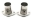 Picture of JBA 2-5in 304 Series Stainless Steel 2 Bolt Starter Tubes w-O2 sensor bungs