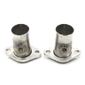 Picture of JBA 2-5in 304 Series Stainless Steel 2 Bolt Starter Tubes w-O2 sensor bungs