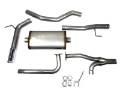 Picture of JBA 16-20 Nissan Titan XD Excl Long Bed 5-6L 409SS Single Rear Exit Cat-Back Exhaust