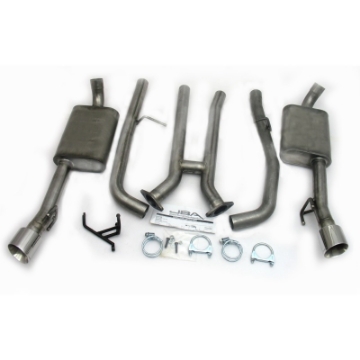 Picture of JBA 2004 Pontiac GTO 5-7L 409SS Dual Rear Exit Cat-Back Exhaust