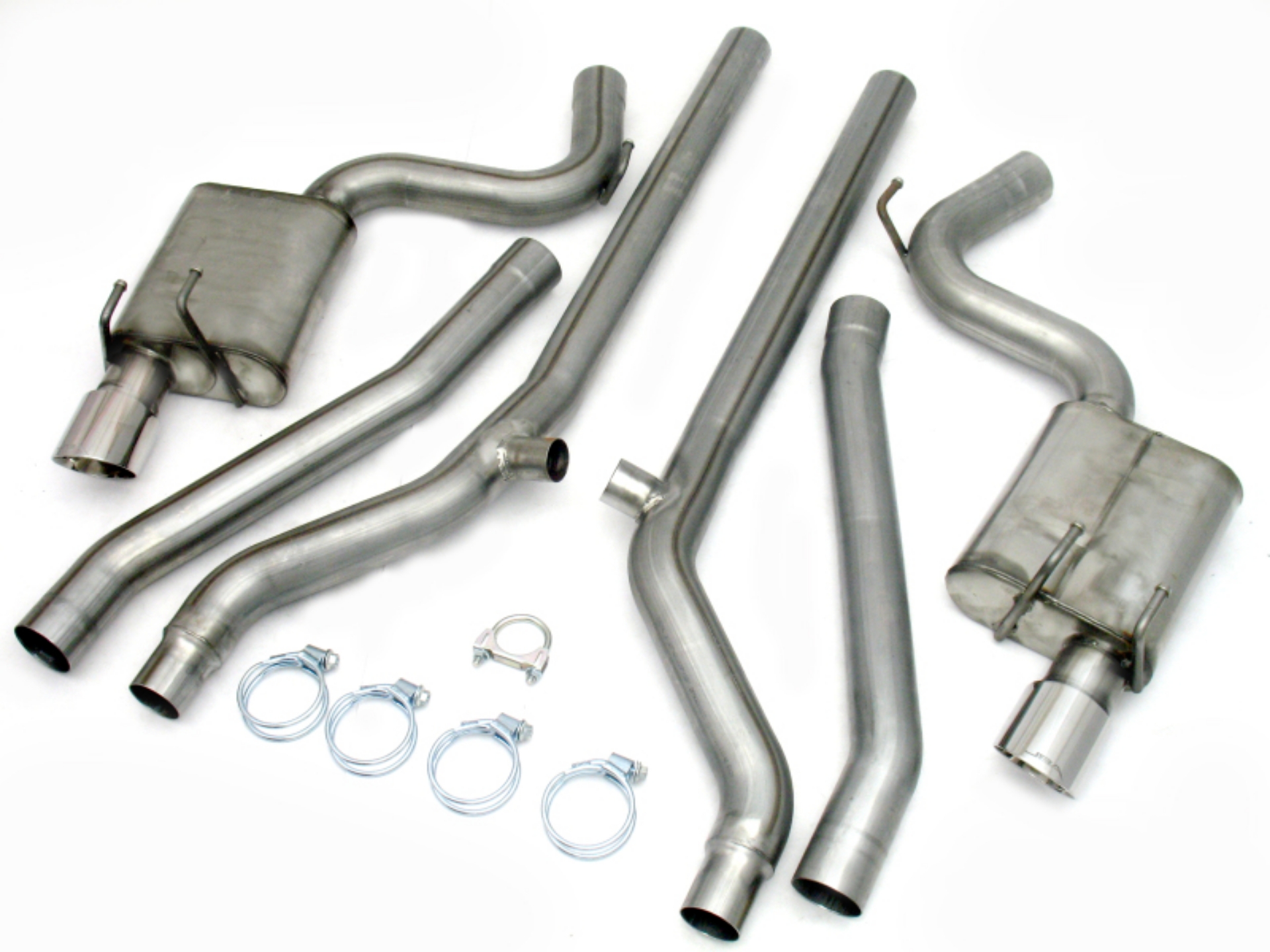 Picture of JBA 10-14 Chevrolet Camaro 6-2L 409SS Dual Rear Exit Cat-Back Exhaust