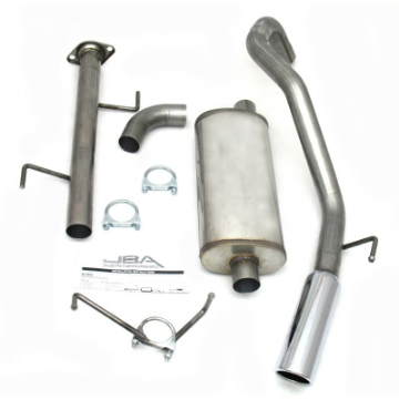 Picture of JBA 07-14 Toyota FJ Cruiser 4-0L 409SS Single Rear Exit Cat-Back Exhaust