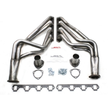 Picture of JBA 65-73 Ford Mustang 260-302-71-73 Ford 260-351W SBF 1-5-8in Primary Raw 409SS Long Tube Header