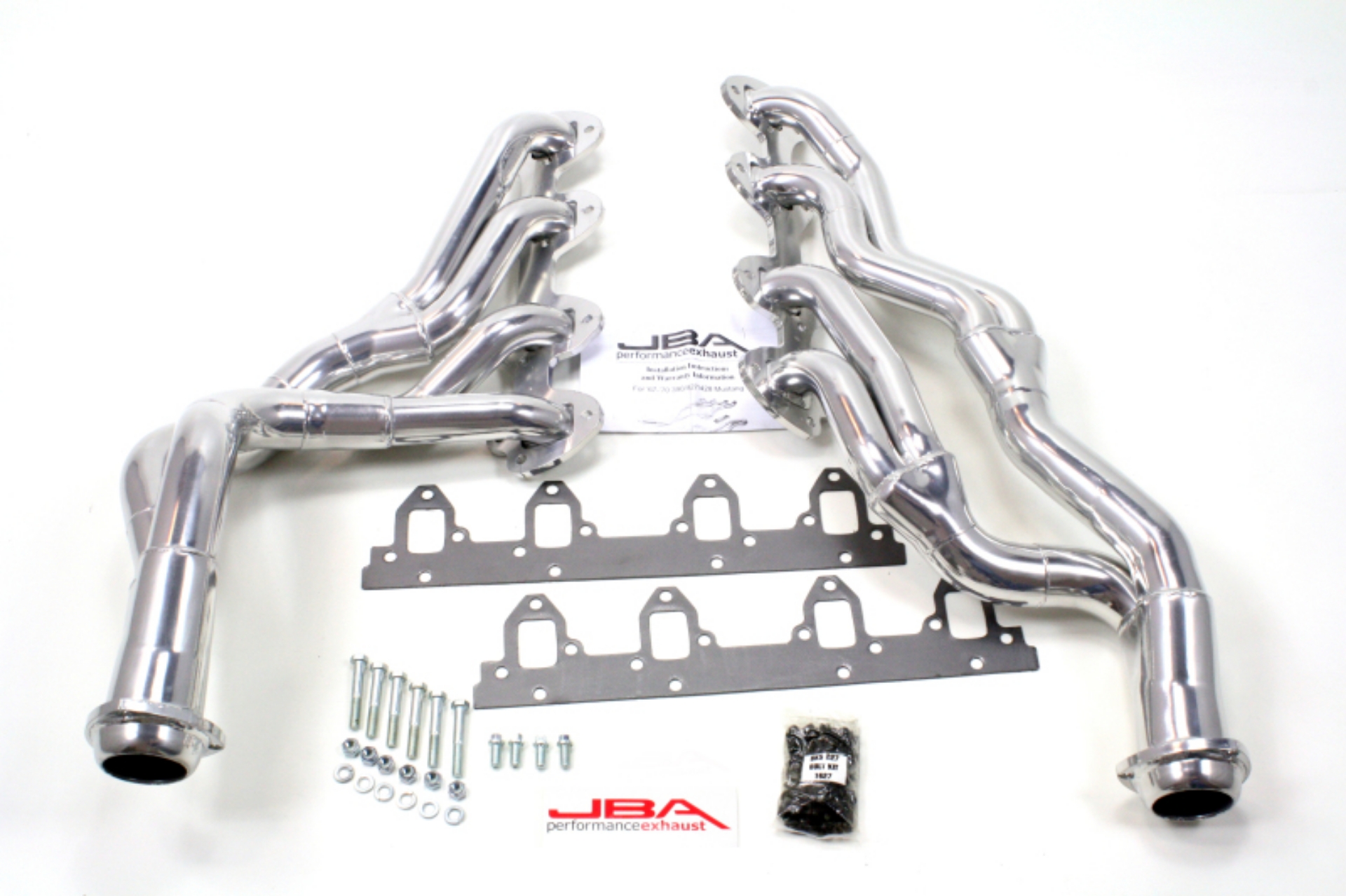 Picture of JBA 67-70 Ford Mustang 390-428 FE 1-3-4in-2-1-2in Primary Silver Ctd Tri Y Header