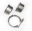 Picture of JBA 2-5in Stainless Steel V-Band Clamp & Flanges