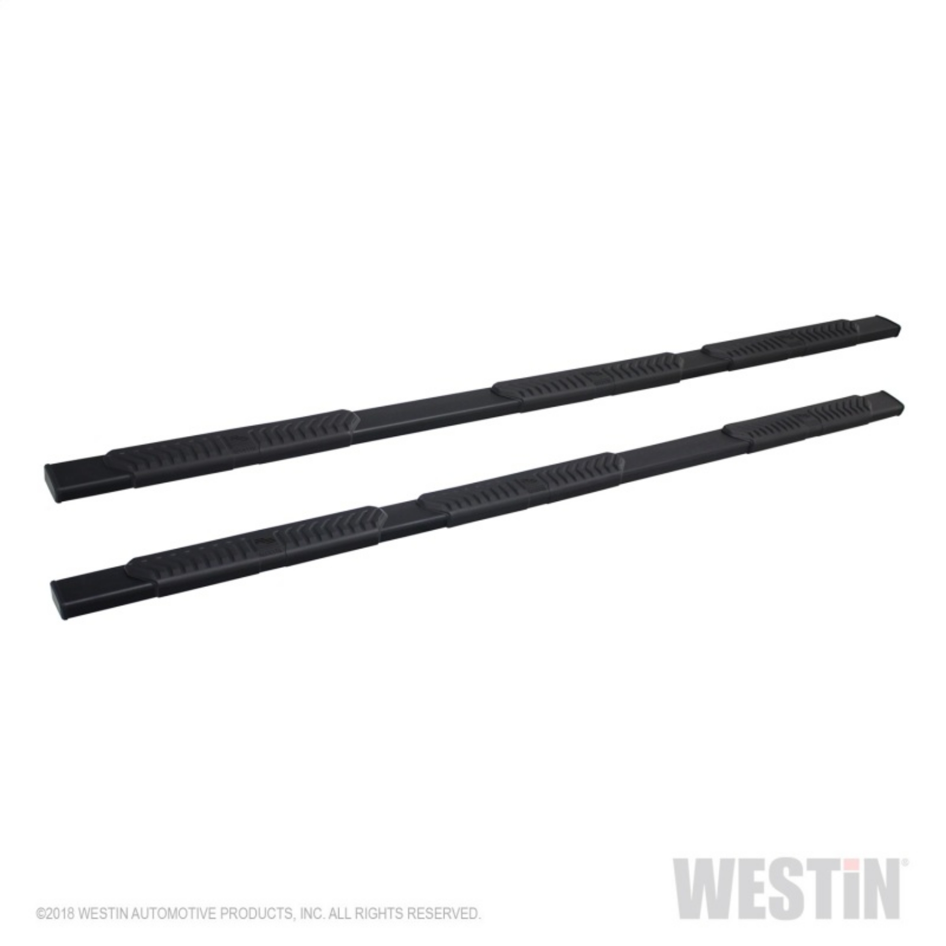 Picture of Westin 09-18 Dodge Quad Cab w- 6-5ft Bed - Crew Cab w- 5-5ft Bed R5 M-Series Nerf Step Bars - Black