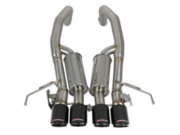 Picture of aFe MACHForce XP Axle Back 304SS Exhaust w- Carbon Fiber Tips 15-19 Chevy Corvette Z06