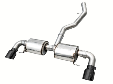Picture of AWE 19-23 BMW 330i - 21-23 BMW 430i Base G2X Touring Excl-Conv Axle Back Exhaust - Diamond Black
