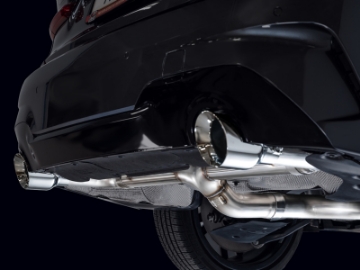Picture of AWE 19-23 BMW 330i - 21-23 BMW 430i Base G2X Track Edition Axle Back Exhaust - Chrome Silver