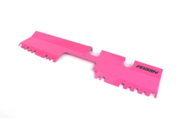 Picture of PERRIN 15-21 Subaru WRX-STI Radiator Shroud Without OEM Intake Scoop - Hyper Pink