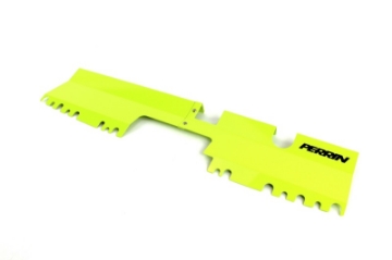 Picture of PERRIN 15-21 Subaru WRX-STI Radiator Shroud Without OEM Intake Scoop - Neon Yellow