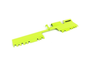 Picture of PERRIN 15-21 Subaru WRX-STI Radiator Shroud With OEM Intake Scoop - Neon Yellow