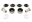 Picture of Whiteline 08+ Subaru WRX Hatch - 08-09 Subaru STi Front Lower control arm anti-dive caster kit