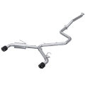 Picture of MBRP 22-23 Hyundai Elantra N 2-0L Turbo T304 5in OD CF Tips Dual Outlet 3in Cat Back Exhaust