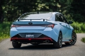 Picture of MBRP 22-23 Hyundai Elantra N 2-0L Turbo T304 5in OD CF Tips Dual Outlet 3in Cat Back Exhaust