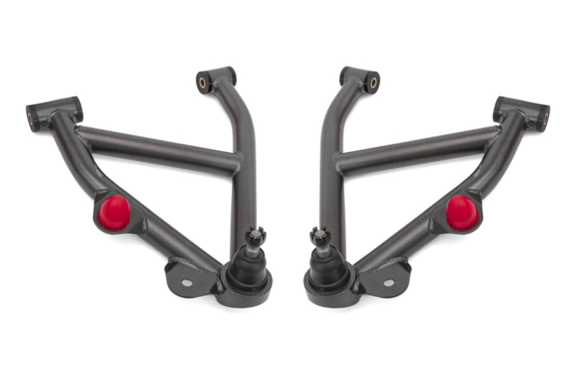 Picture of BMR 82-92 GM F-Body A-Arms Lower DOM Non-Adj Delrin Bushings Coilover - Black Hammertone