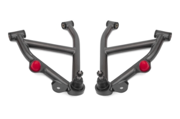 Picture of BMR 82-92 GM F-Body A-Arms Lower DOM Non-Adj Delrin Bushings Coilover - Black Hammertone