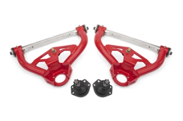 Picture of BMR 78-87 GM G-Body Non-Adjustable Upper A-Arms Delrin Std Ball Joint - Red