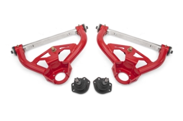 Picture of BMR 78-87 GM G-Body Non-Adjustable Upper A-Arms Delrin 0-5in Tall Ball Joint - Red