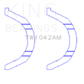 Picture of King Engine Bearings Nissan VR38DETT-VQ35AHR-VQ37HR Thrust Washer Set