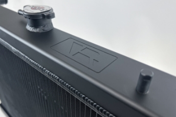 Picture of CSF R32 Nissan Skyline GT-R - GT-S Full Billet Aluminum High-Performance Radiator - Black Finish