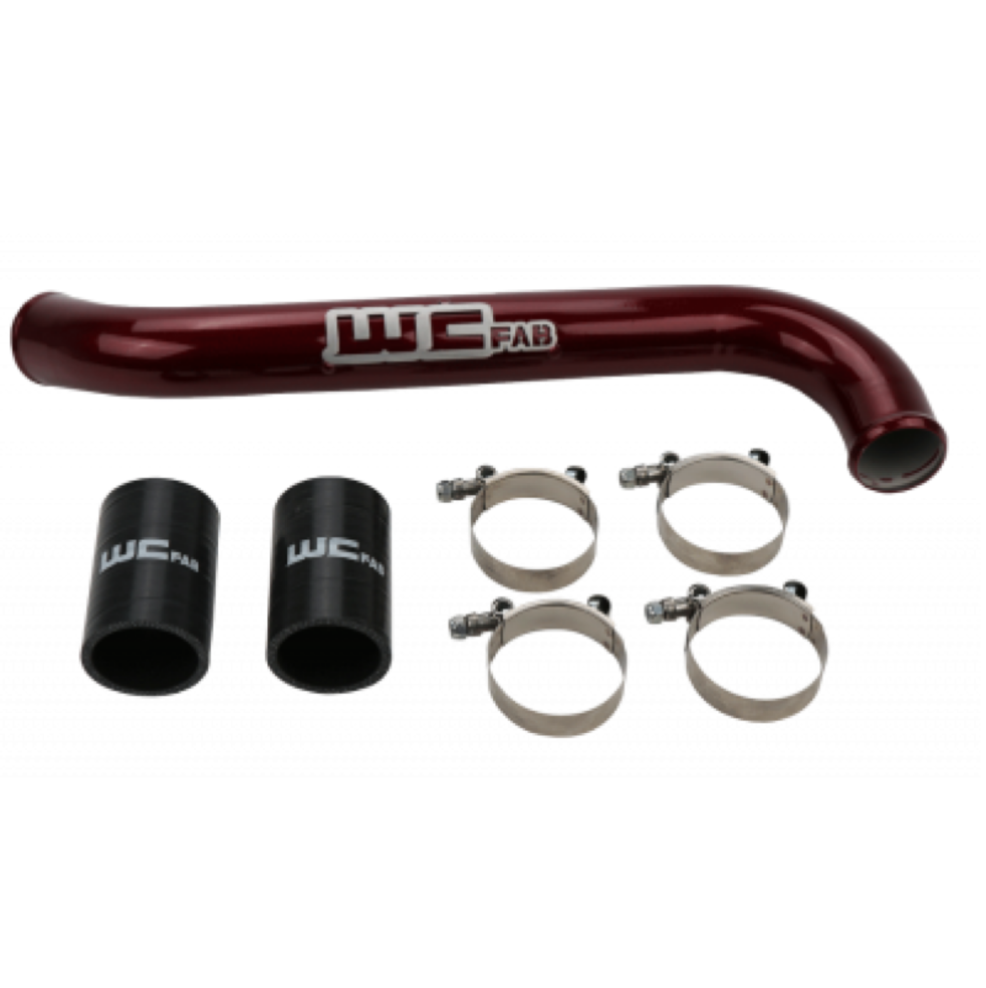 Picture of Wehrli 17-19 Chevrolet 6-6L L5P Duramax Upper Coolant Pipe - Cat Yellow