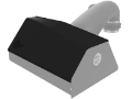 Picture of aFe Magnum FORCE Stage-2 Intake Cover 19-21 RAM 1500 Fits Intakes 54-13020D-R Or 52-10002D-R