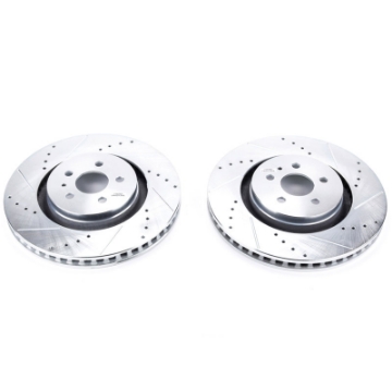 Picture of Power Stop 19-22 Lincoln Nautilus Rear Drilled & Slotted Rotor Pair