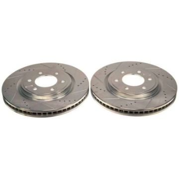 Picture of Power Stop 21-22 Ford F-150 Front Drilled & Slotted Rotor Pair