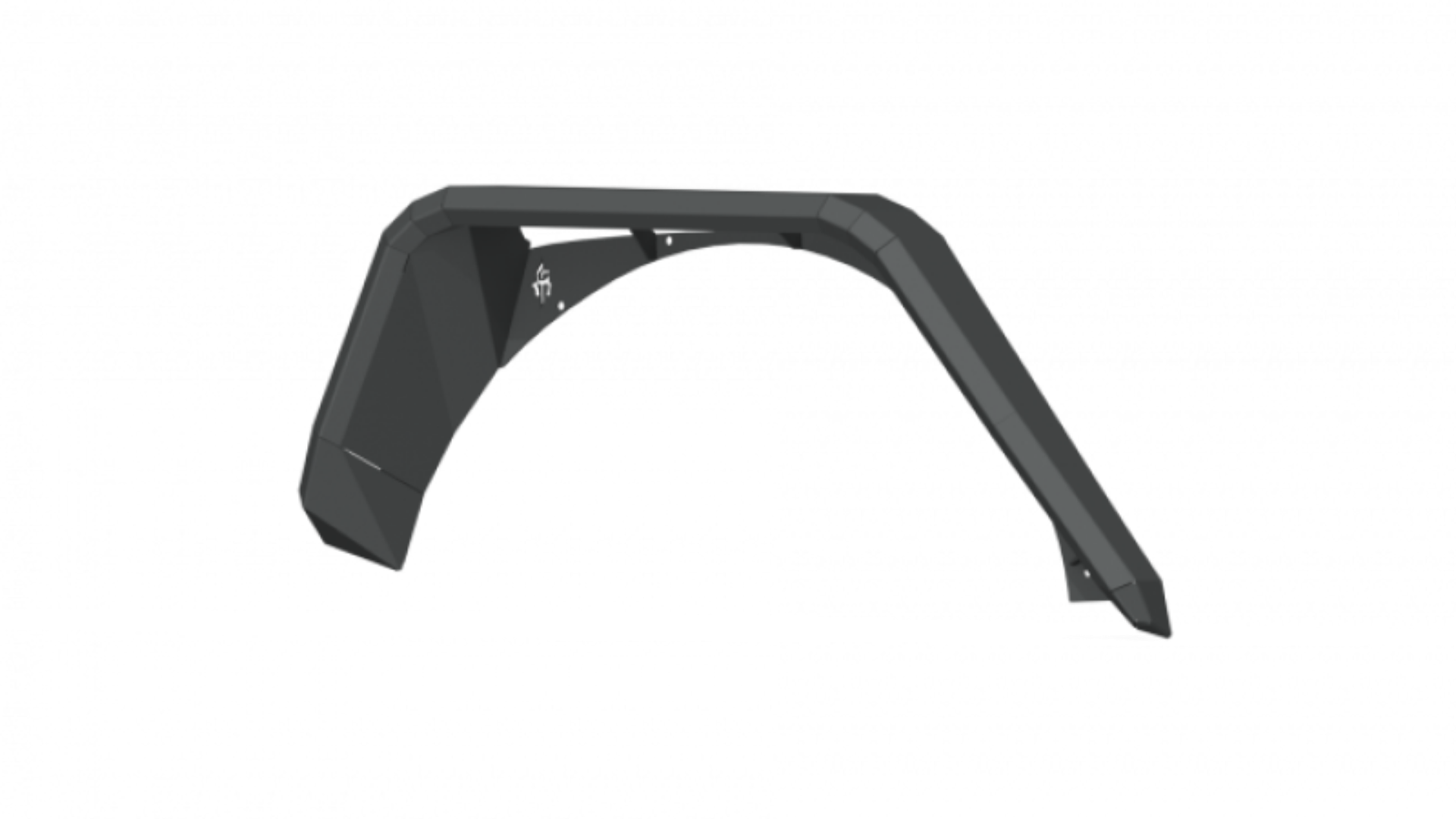 Picture of Road Armor 18-21 Jeep Wrangler JL Stealth Wide Rear Fender Flare Body Armor - Tex Blk