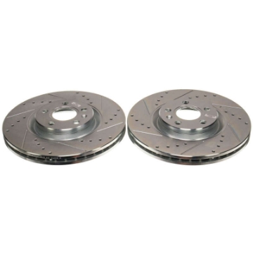 Picture of Power Stop 18-21 Volvo XC60 Front Drilled & Slotted Rotor Pair