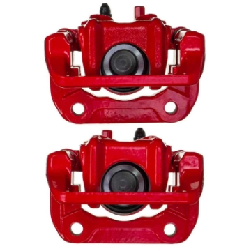 Picture of Power Stop 07-11 Honda CR-V Rear Red Caliper w-Bracket Pair
